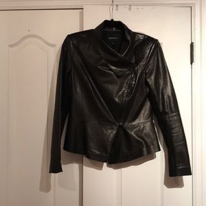 Lafayette 148 leather jacket